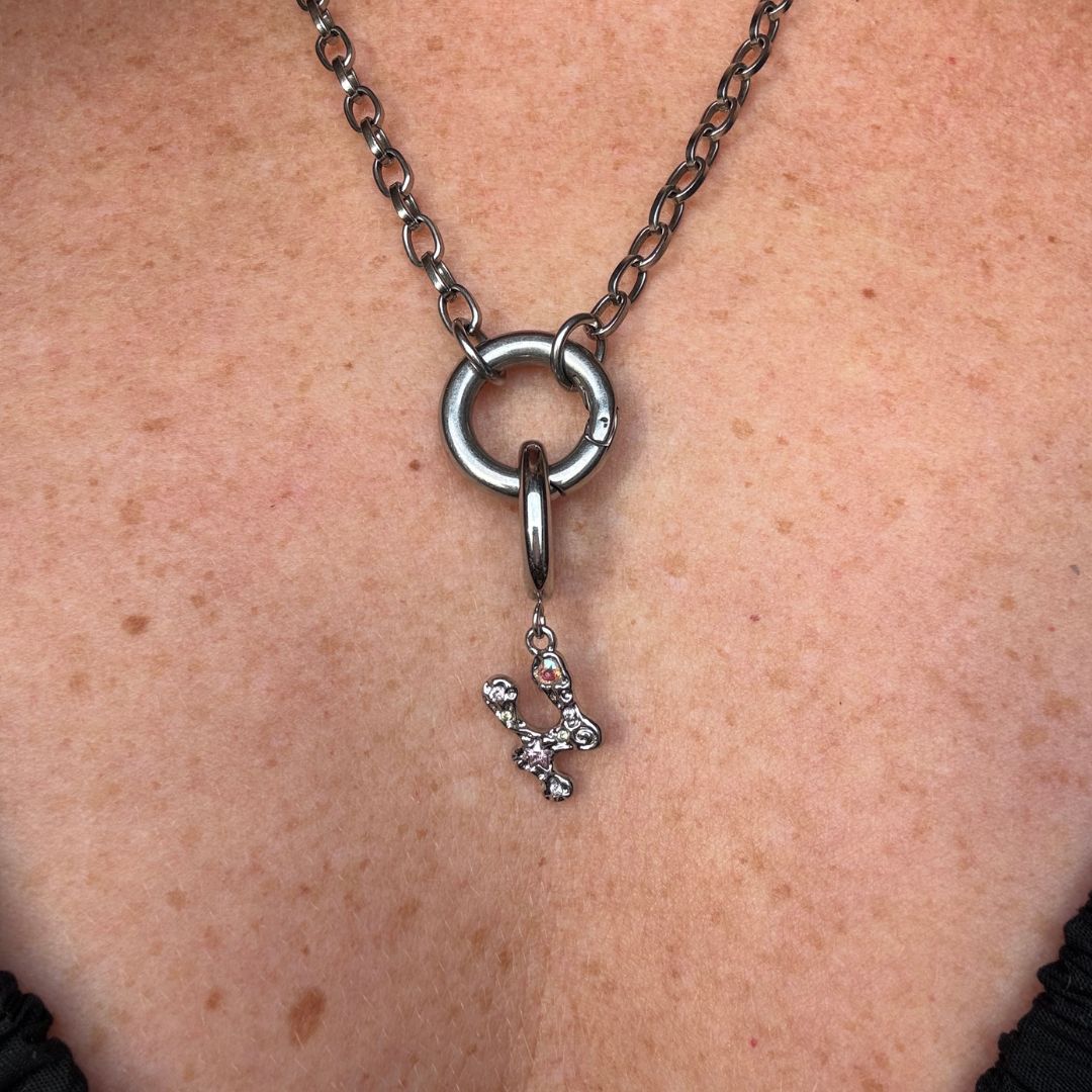 Four - The Builder Charm Silver