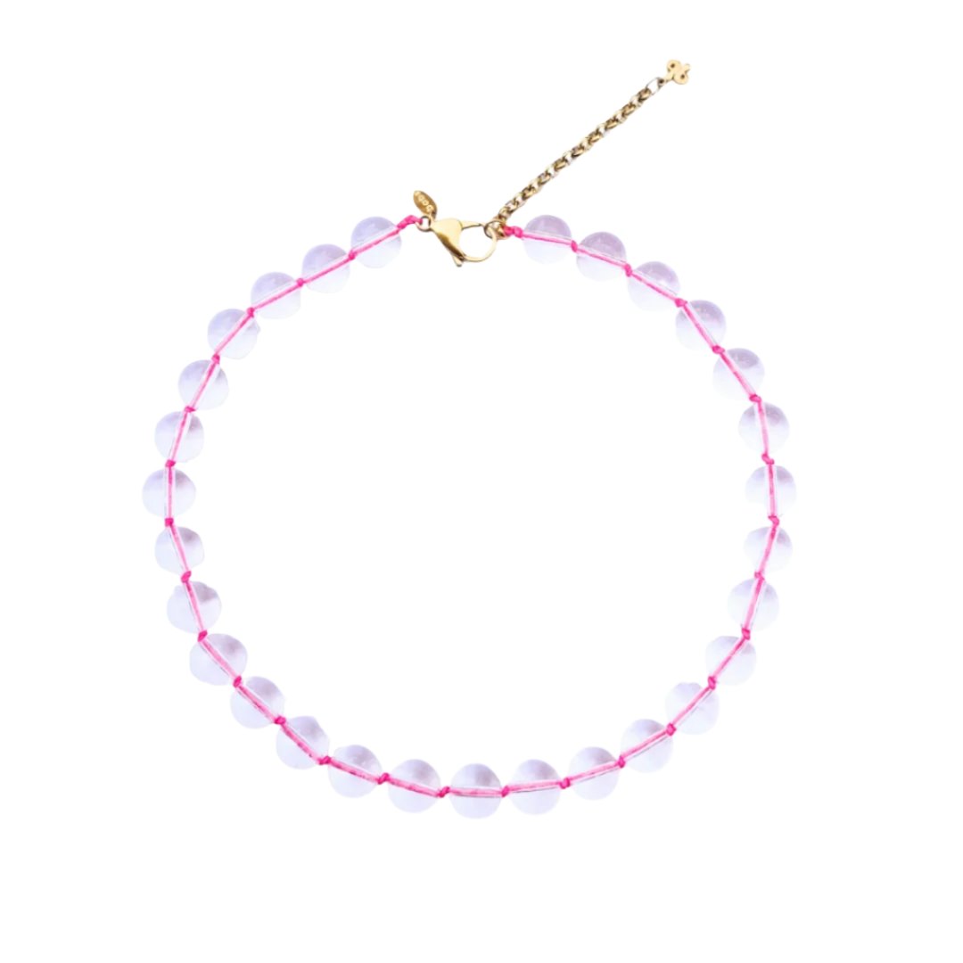 Bubblegum Necklace Pink