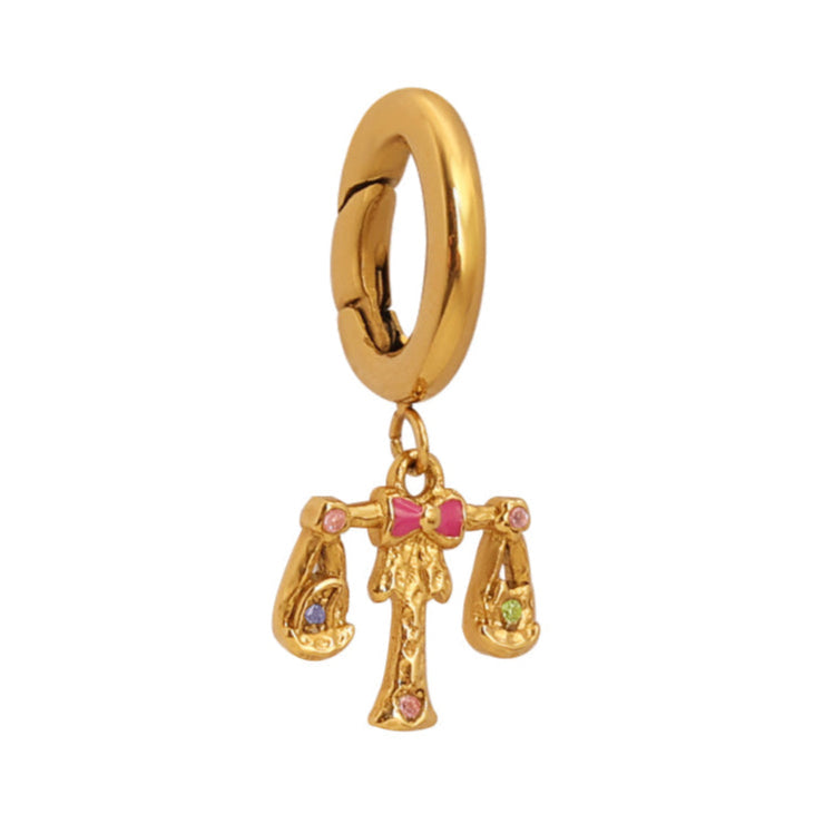 Libra Charm Gold