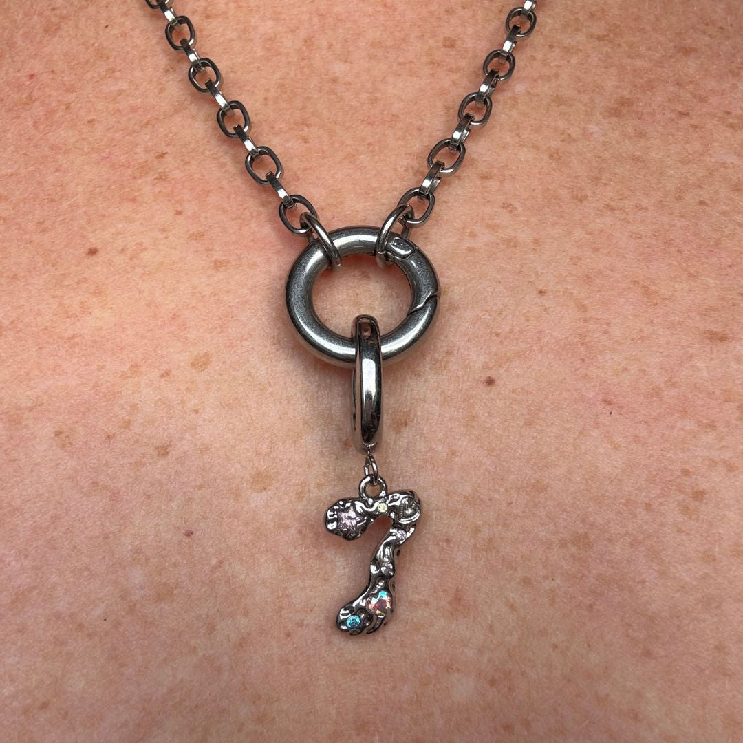 Seven – The Seeker Charm Silver