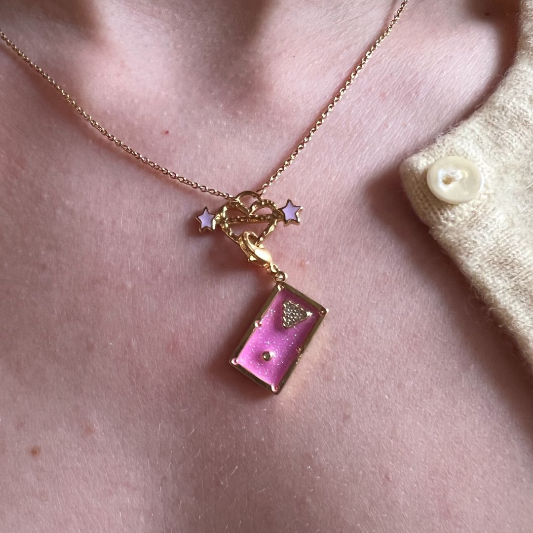 Shimmer Shot Charm Gold