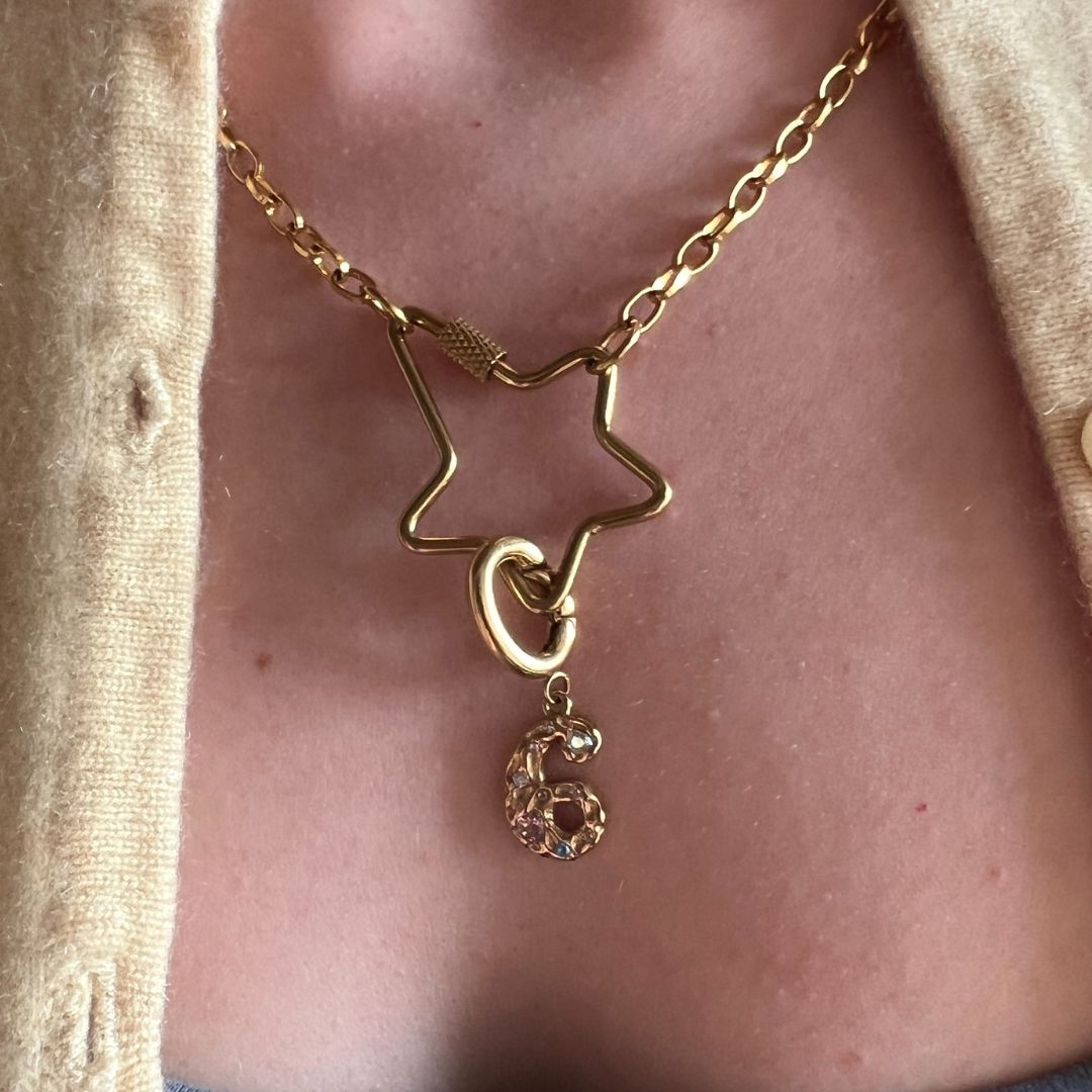 Six – The Nurturer Charm Gold