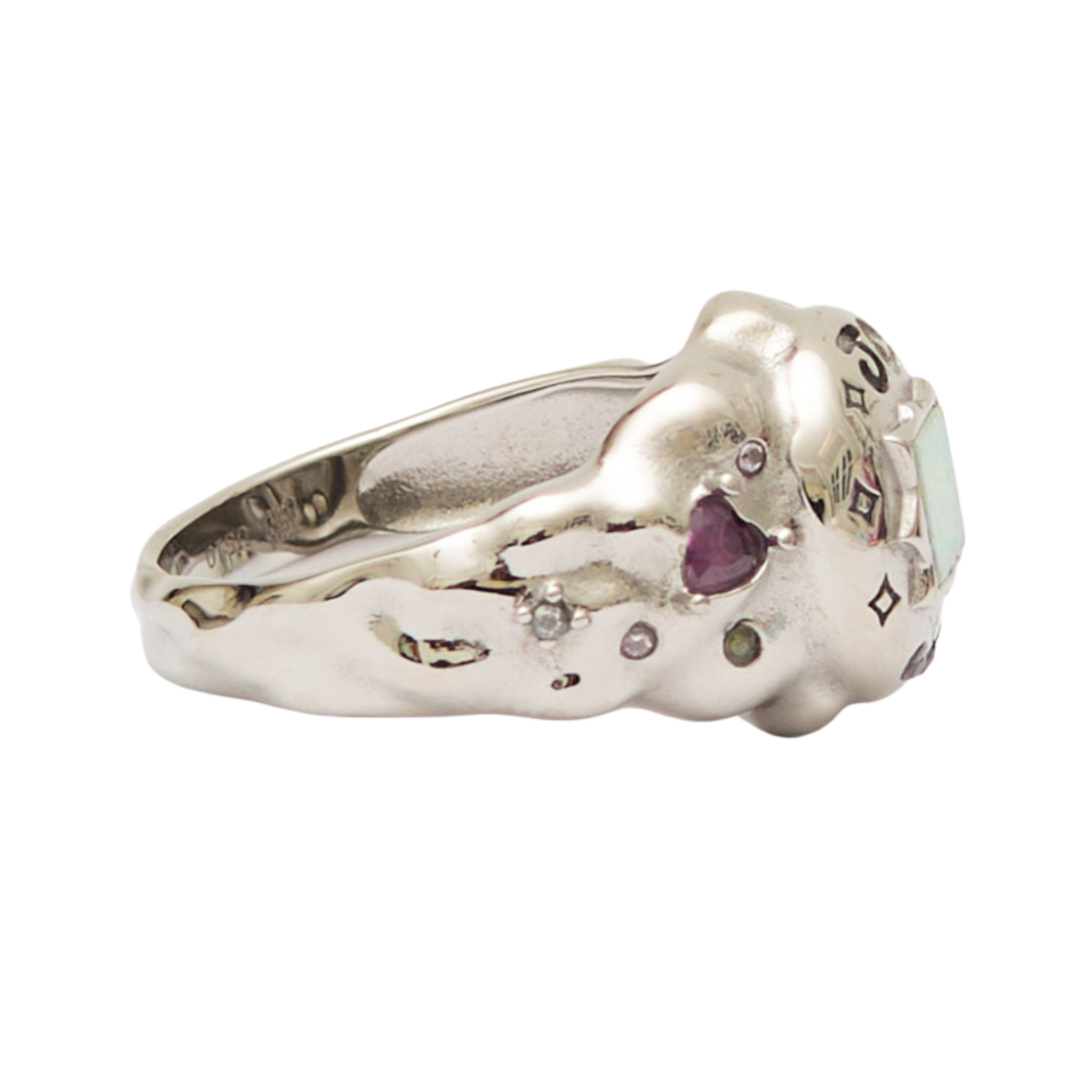 Tamagotchii Ring Silver