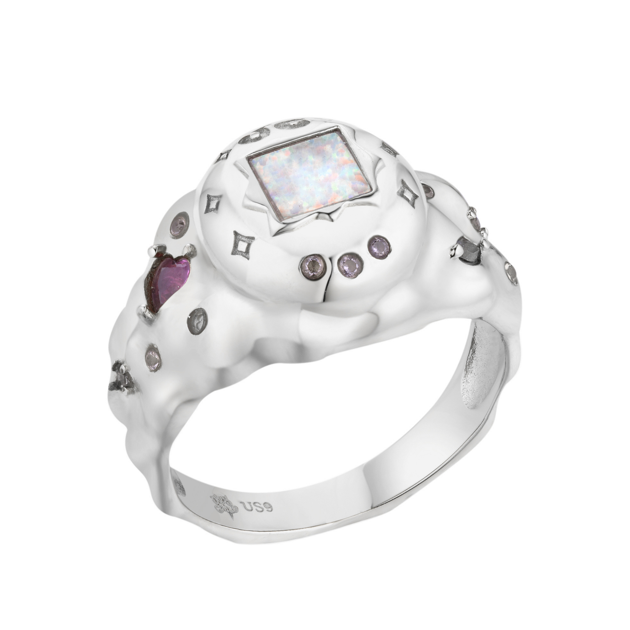 Tamagotchii Ring Silver