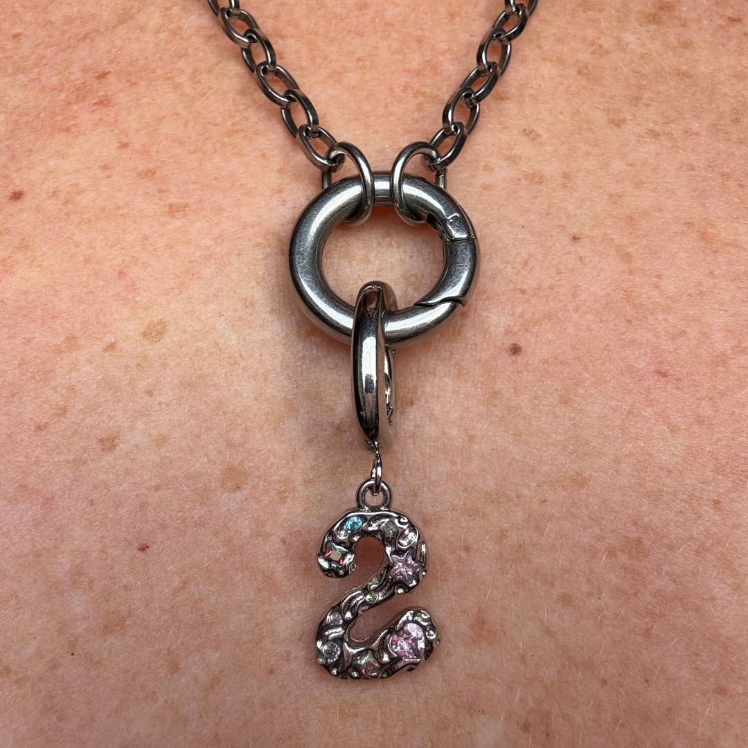 Two - The Harmoniser Charm Silver