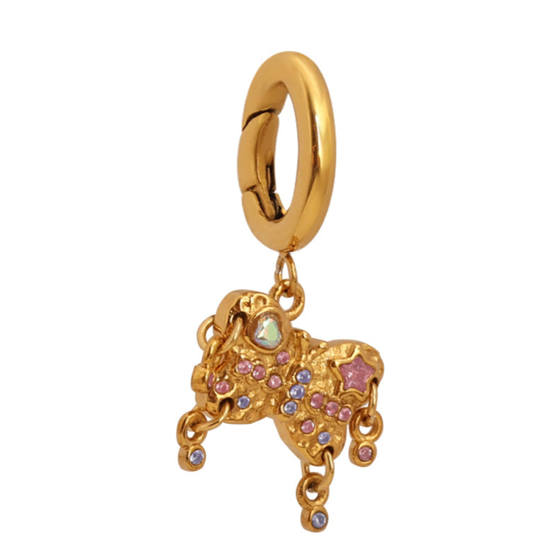 Virgo Charm Gold