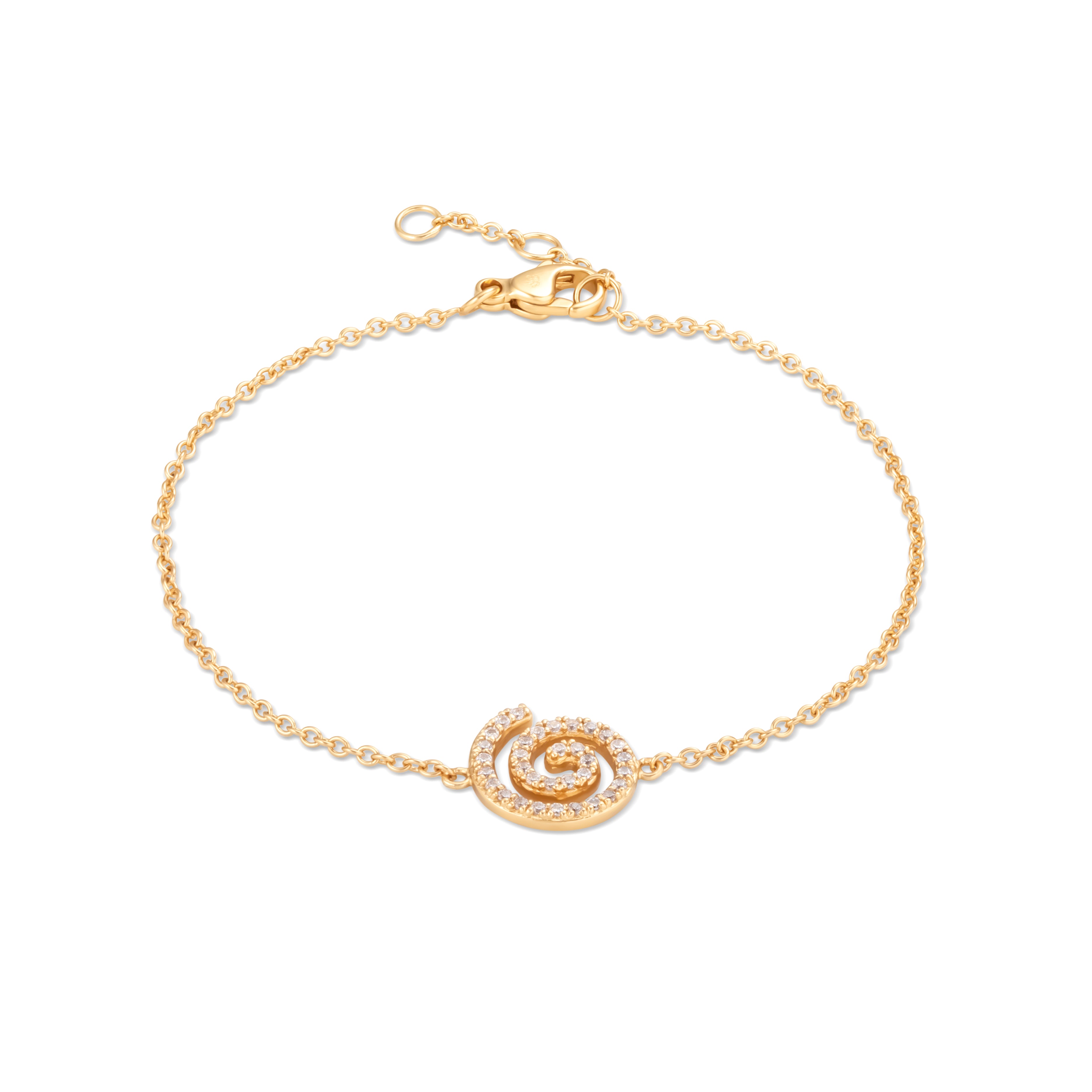 Swirly Bracelet Gold
