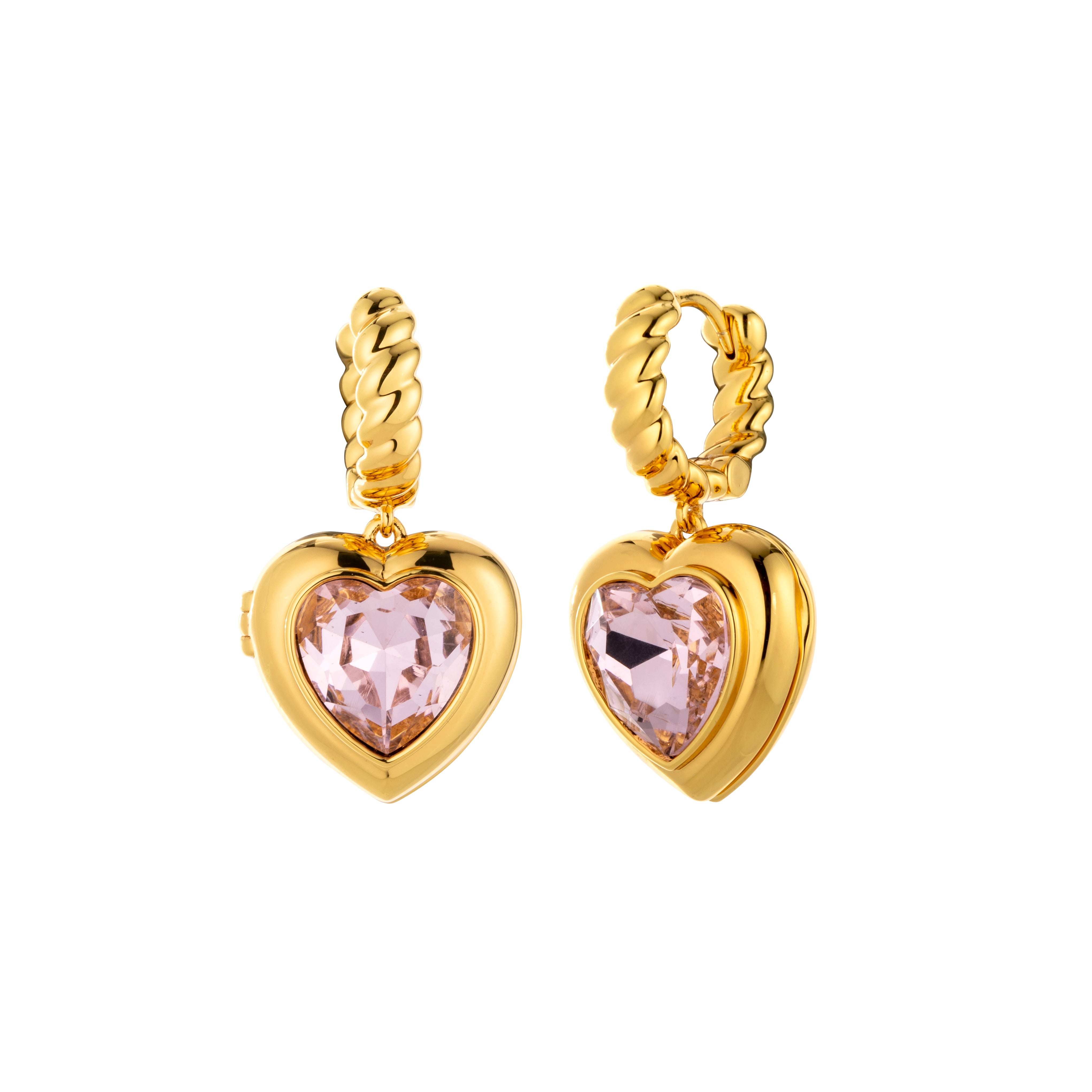 Mi Amor Locket Earrings (Pre Order)