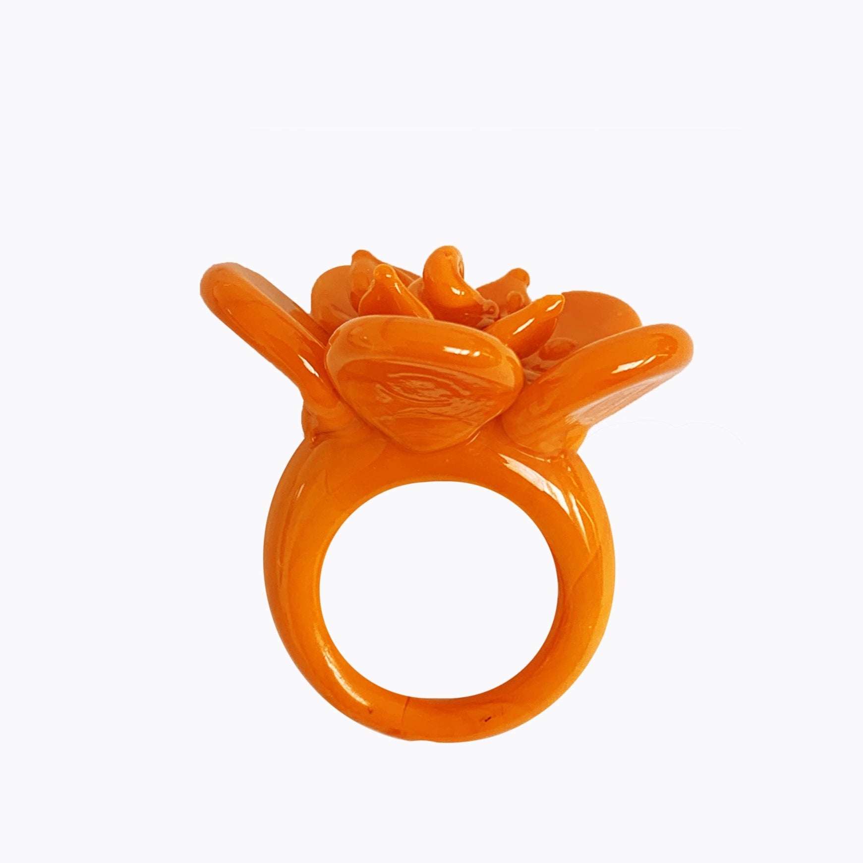 Eyland Apricot Glass Ring