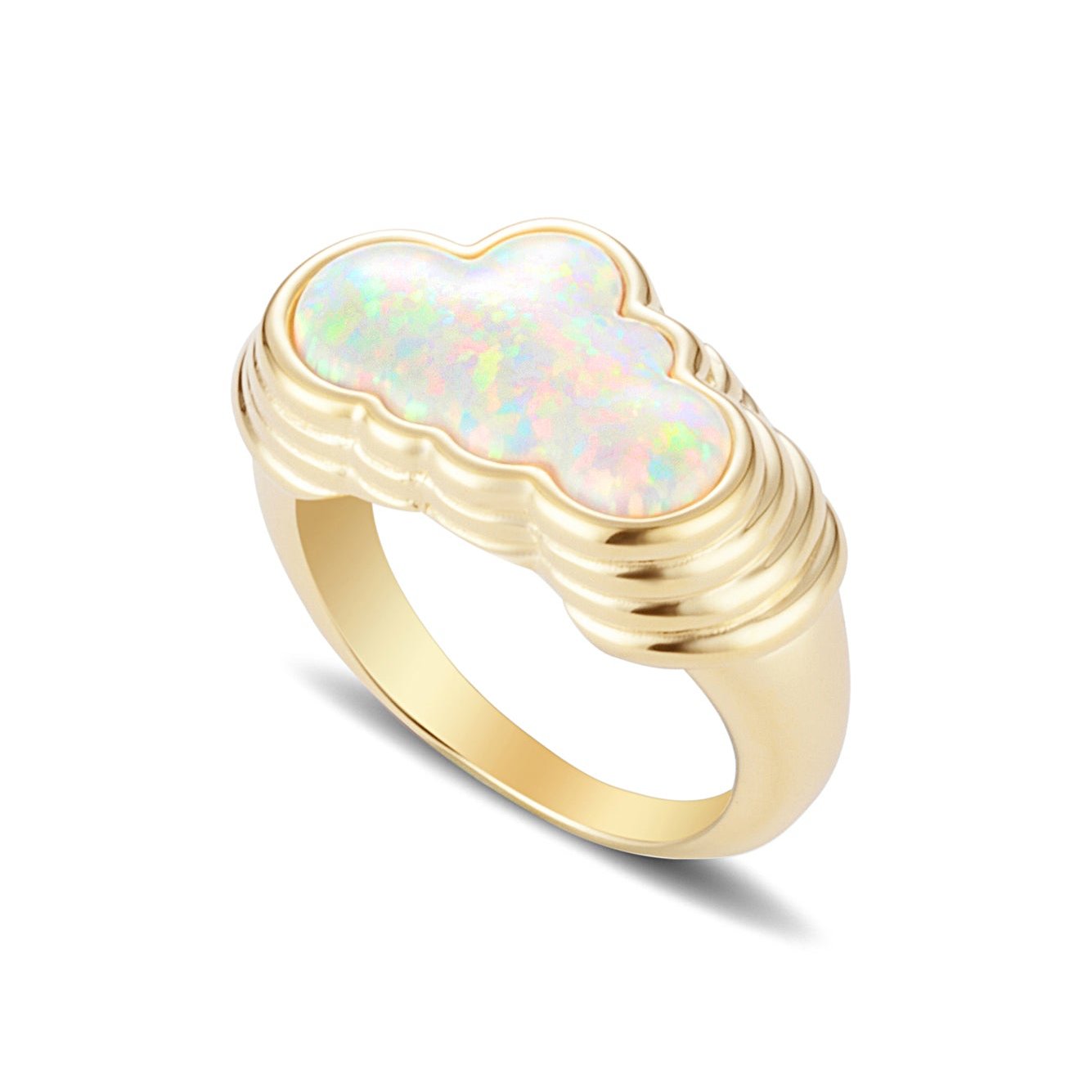 Head In The Clouds Ring Gold