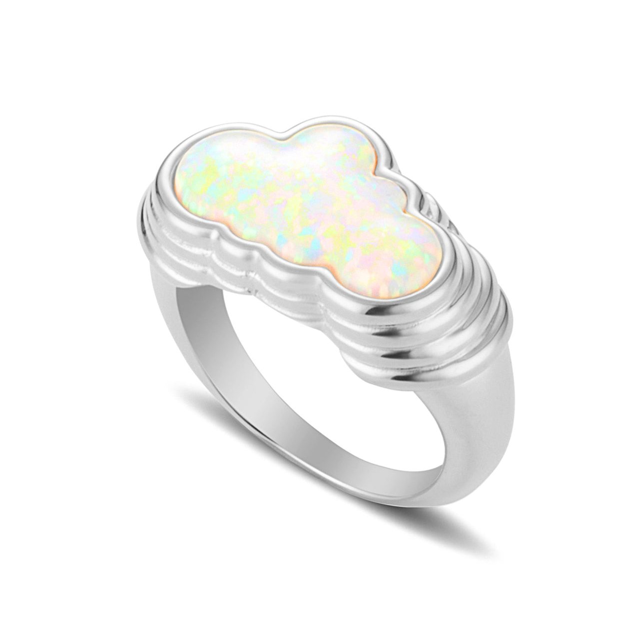 Head In The Clouds Ring Silver
