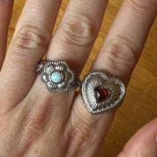 In Bloom Flower Ring Silver