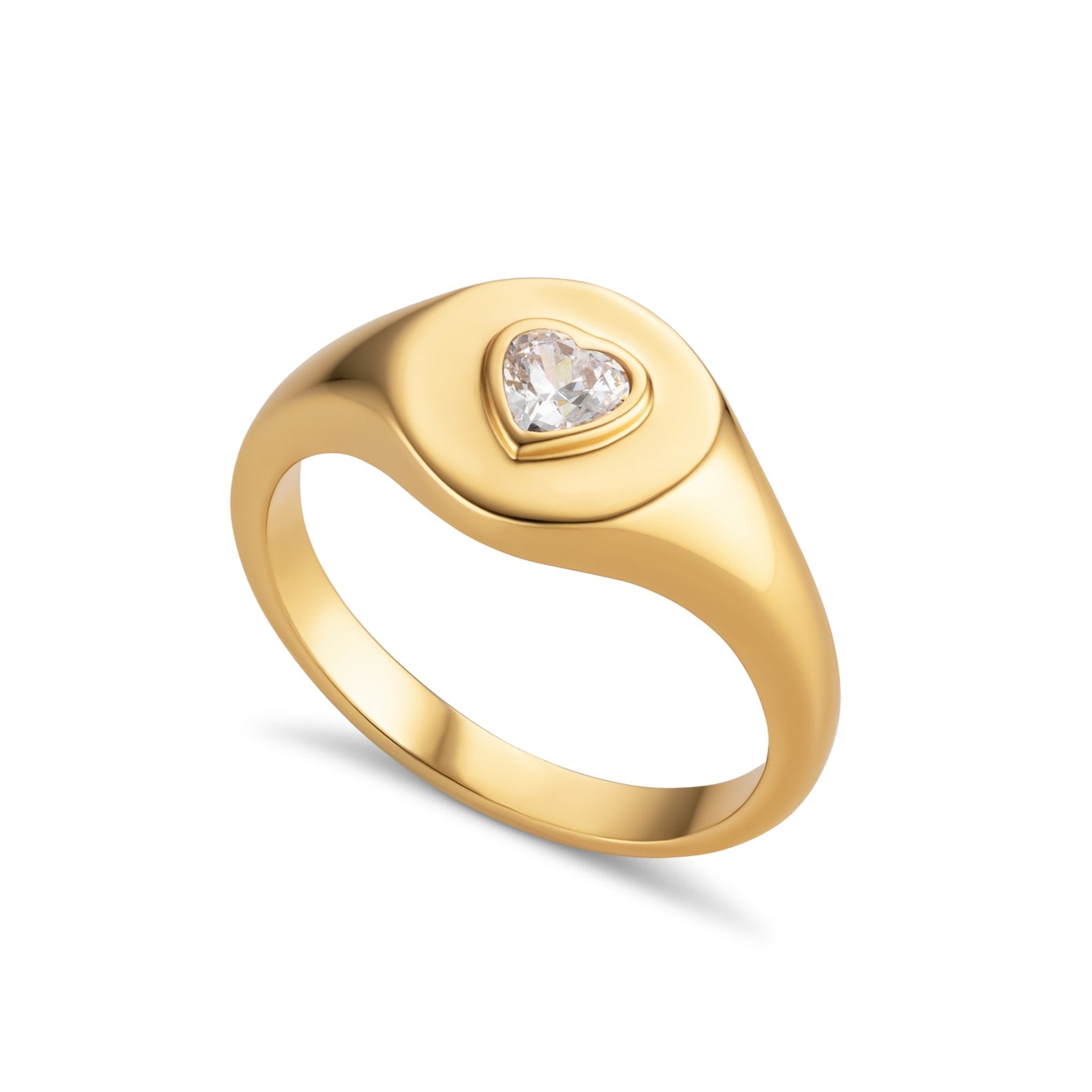 Heart Signet Ring