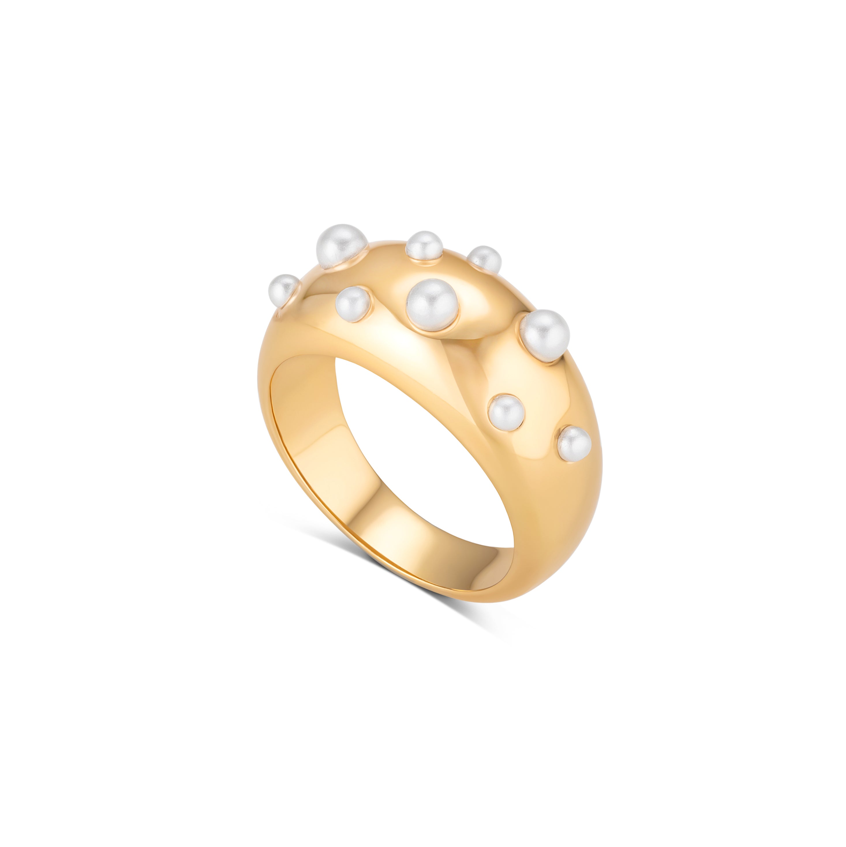 Pearly Signet Gold