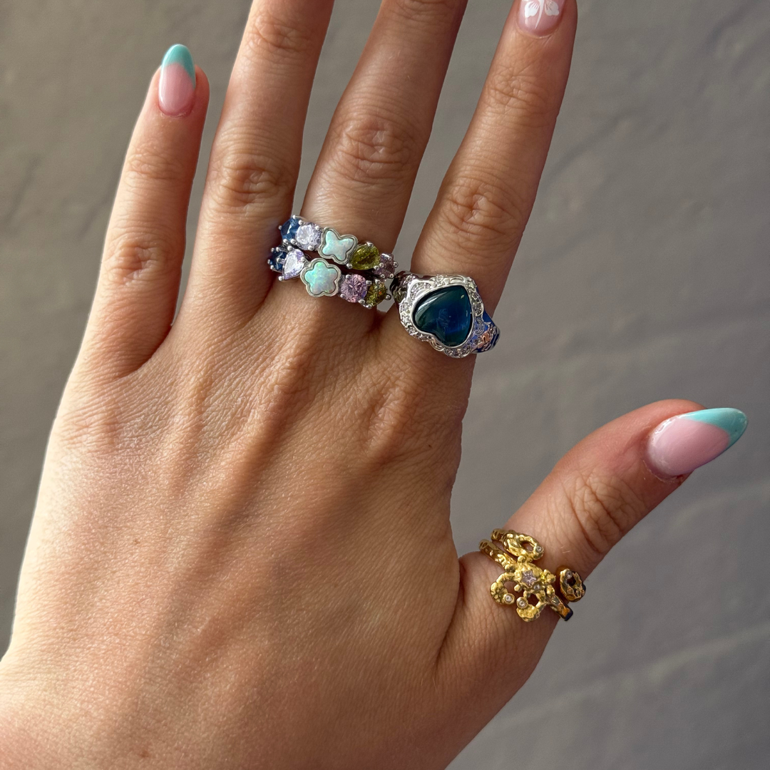 Cancer Ring Gold