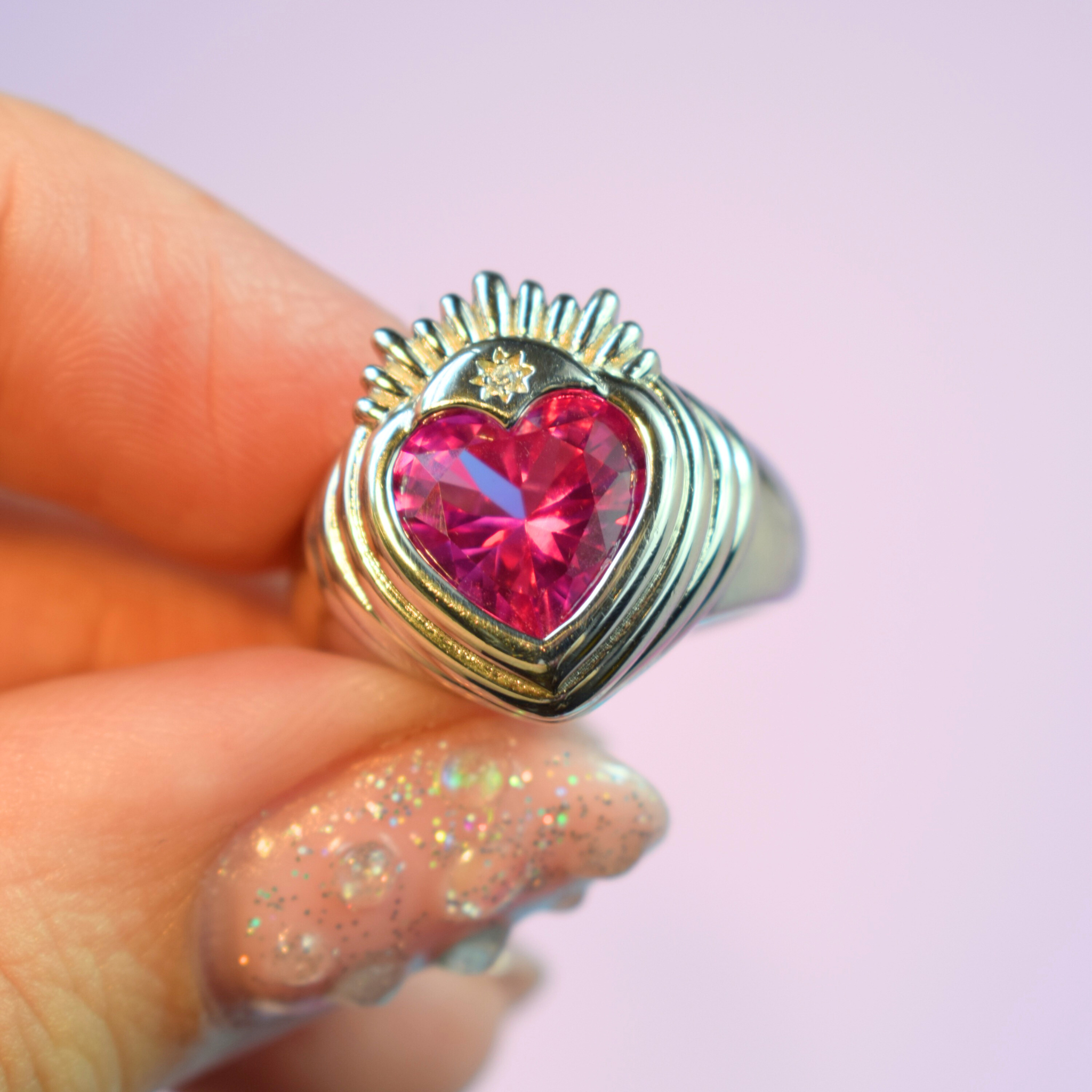 Queen Of Hearts Silver