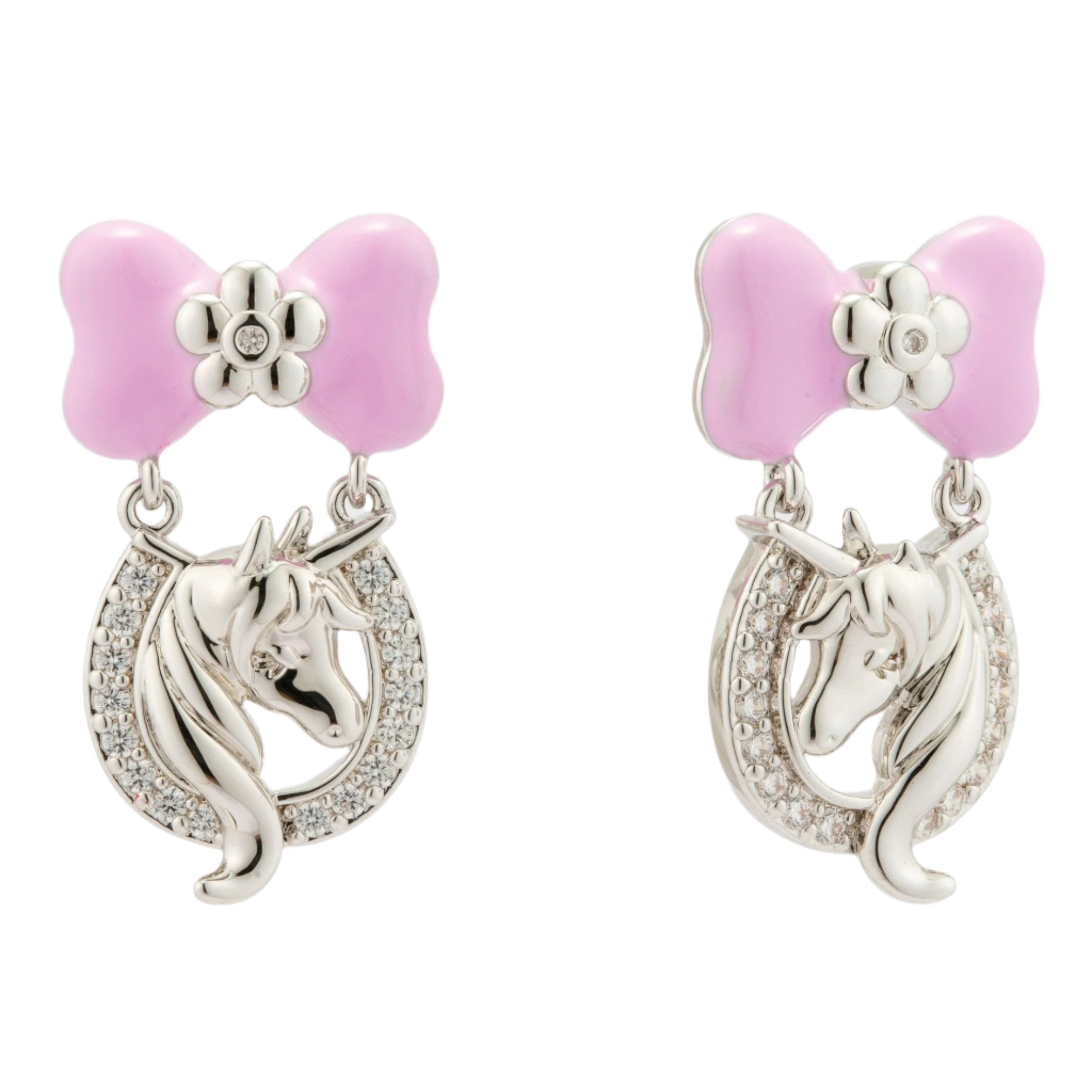 Unicorn Bow Studs Silver