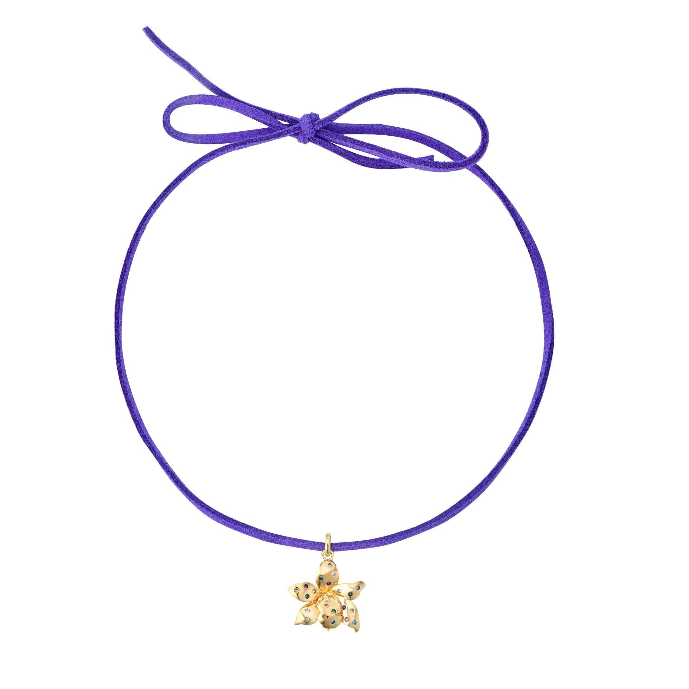 Wildflower Necklace Gold