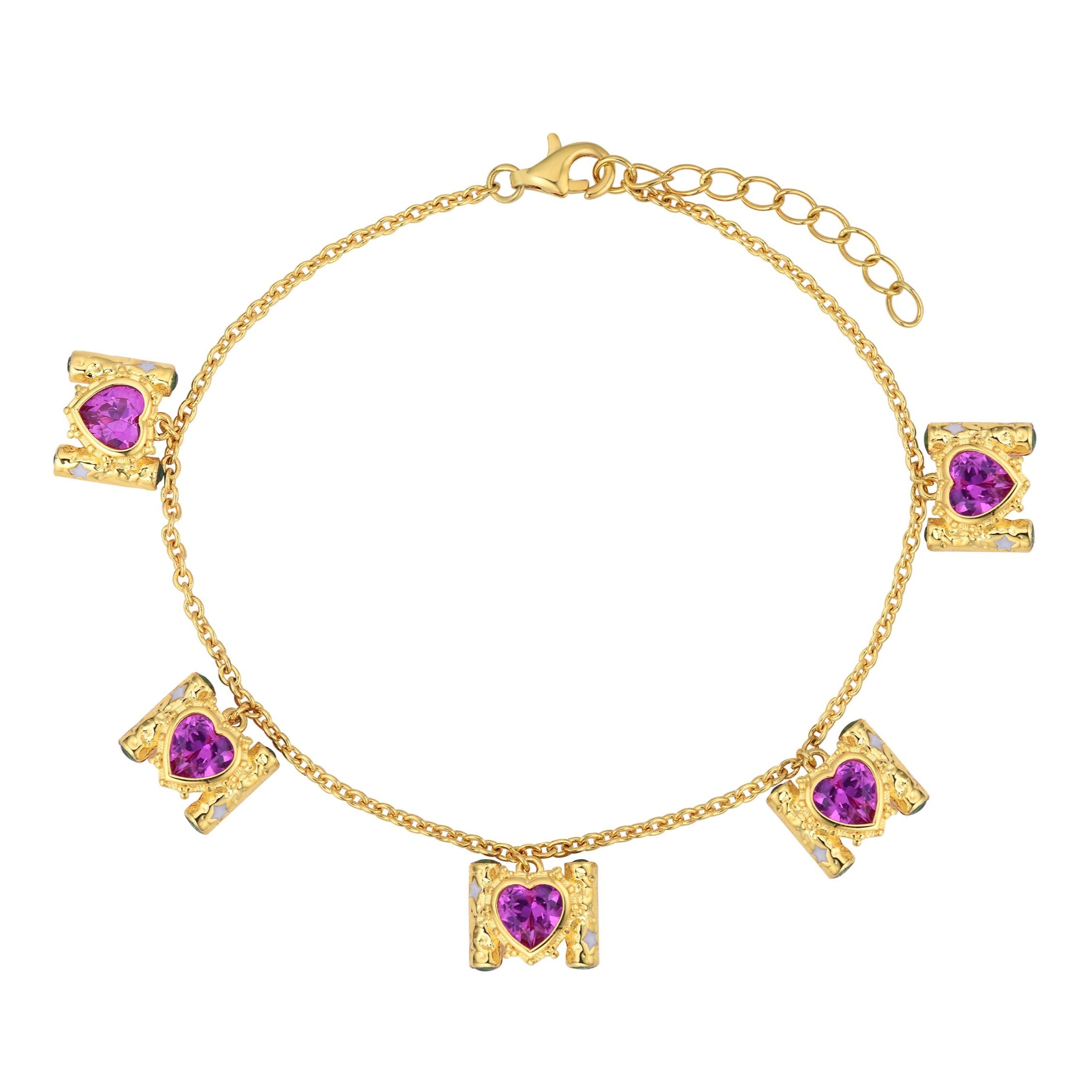 Pillar of Love Bracelet Gold