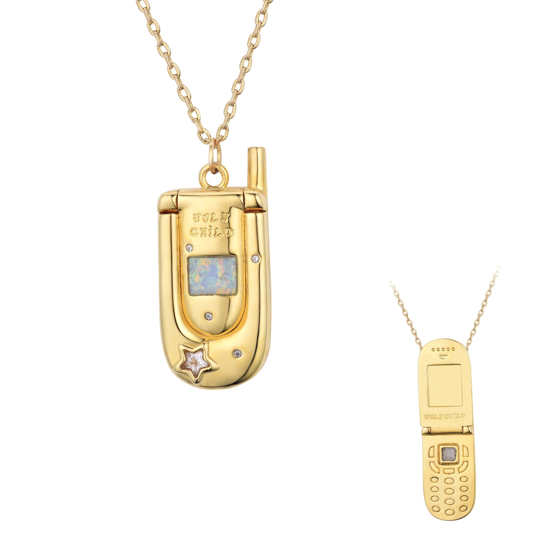 Sweet Talker Necklace Gold
