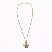 Starlight Locket Necklace Gold