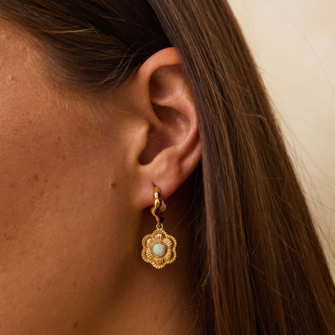 In Bloom Earring Silver
