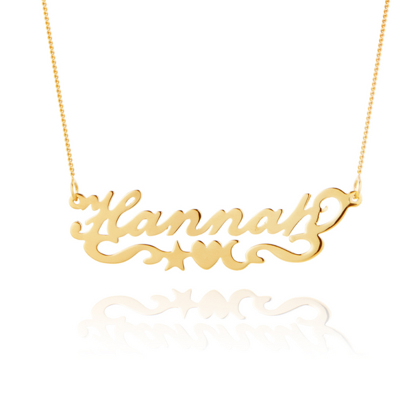 Cosmic Custom Nameplate Gold