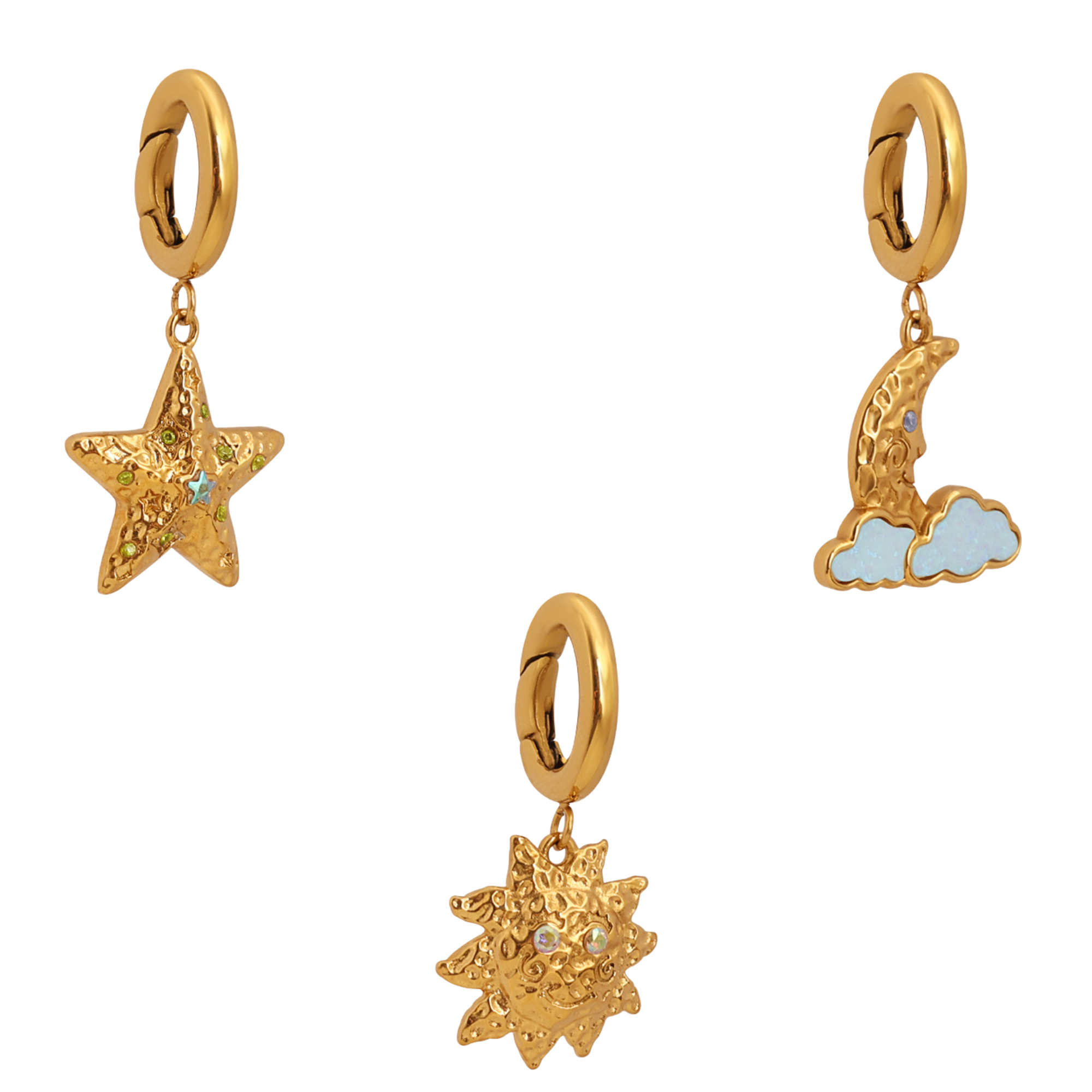 Celestial Charm Set - Gold