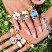 Cotton Candy Cloud Ring