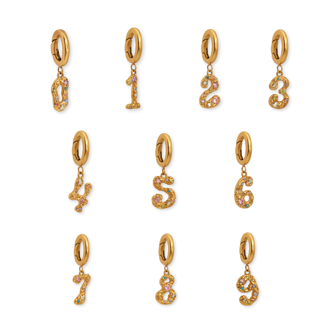 Four - The Builder Charm Gold