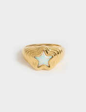 Starstruck Opal Ring Gold