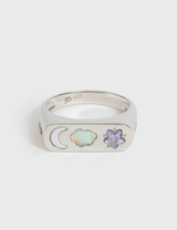 Starry Sky Ring Silver