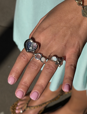 Pigs Can't Fly Ring Silver