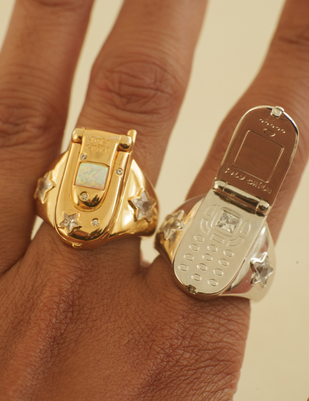 Sweet Talker Ring Gold and Exclusive Sticker Sheet