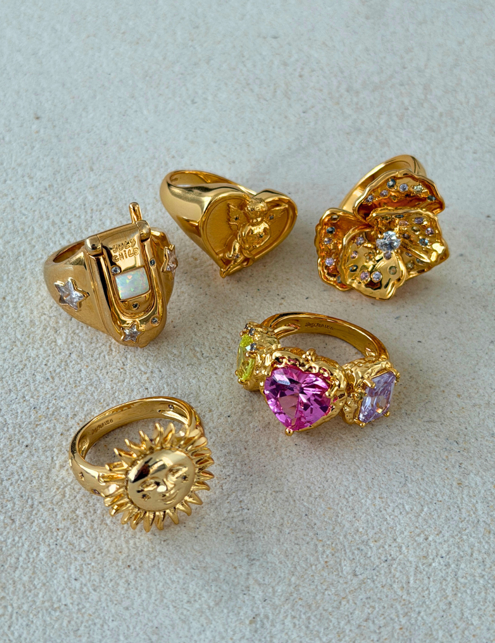 Orchid Ring Silver and Exclusive Sticker Sheet