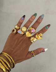 Bitter Sweet Ring Gold and Exclusive Sticker Sheet