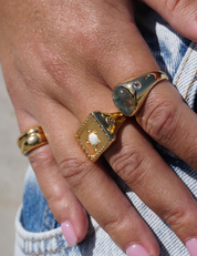 Cosmos Ring Gold