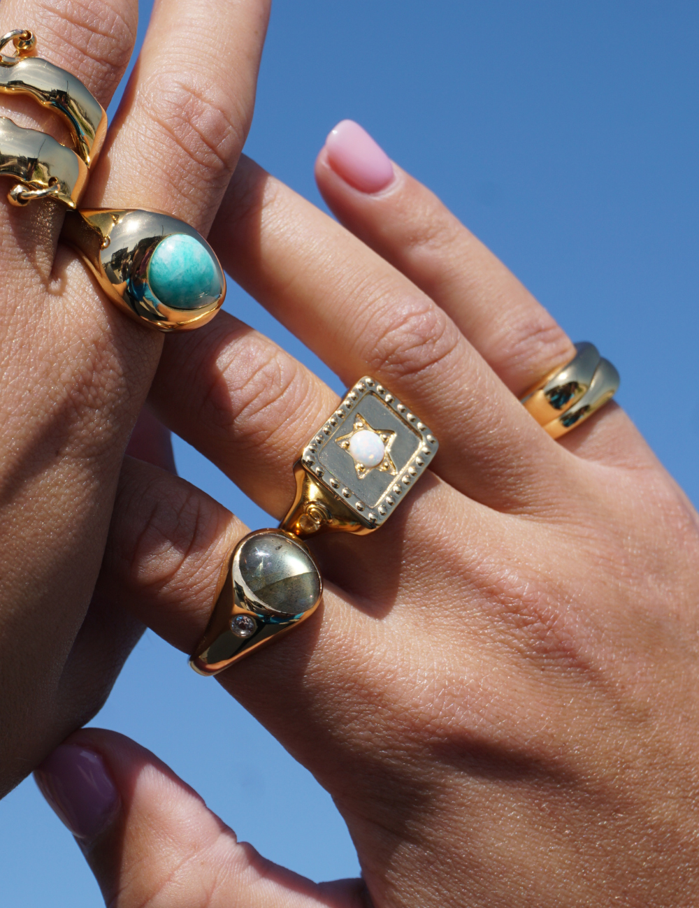 Cosmos Ring Gold