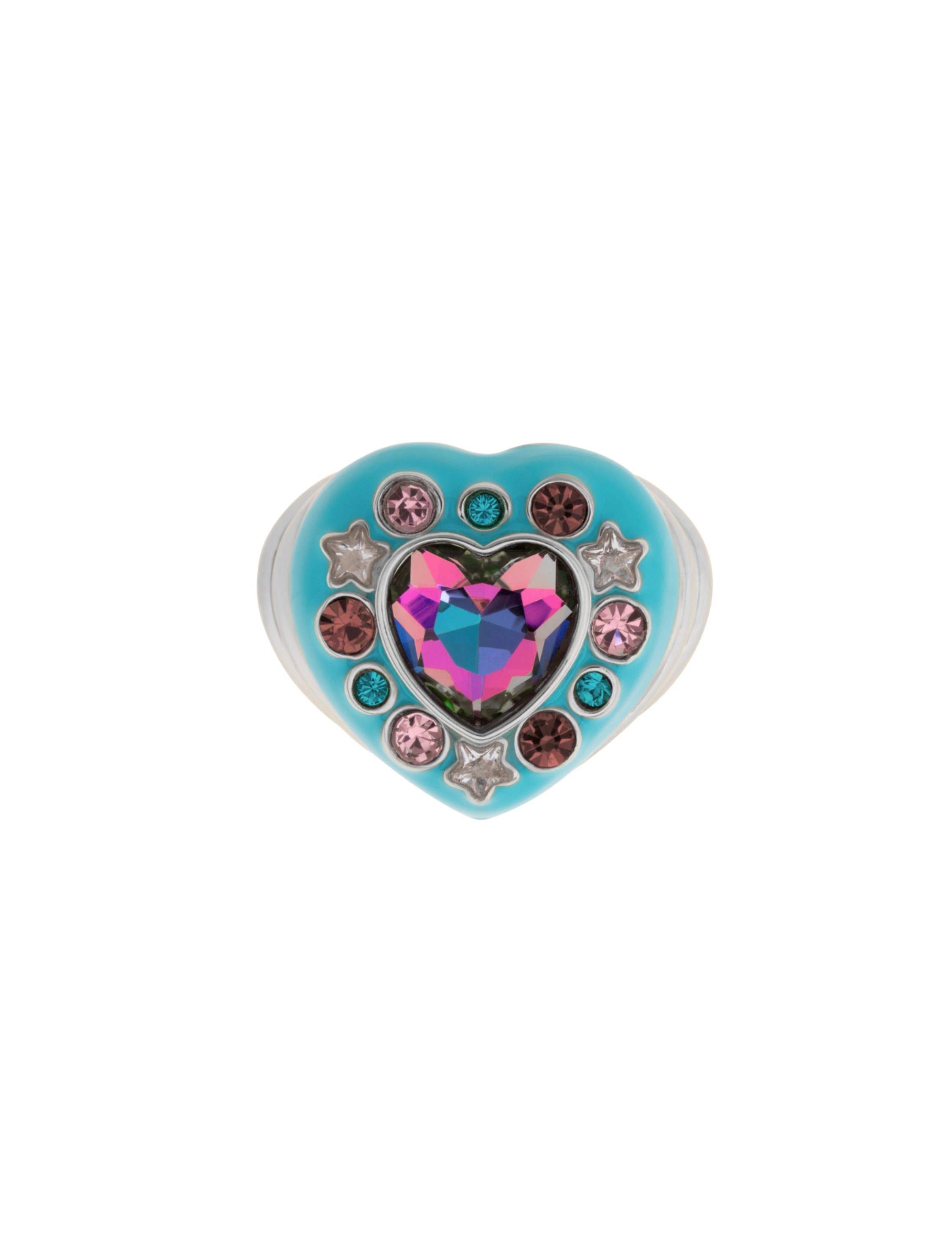 Gemini Baby Ring Silver