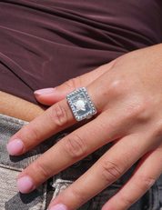 Cosmos Ring Silver