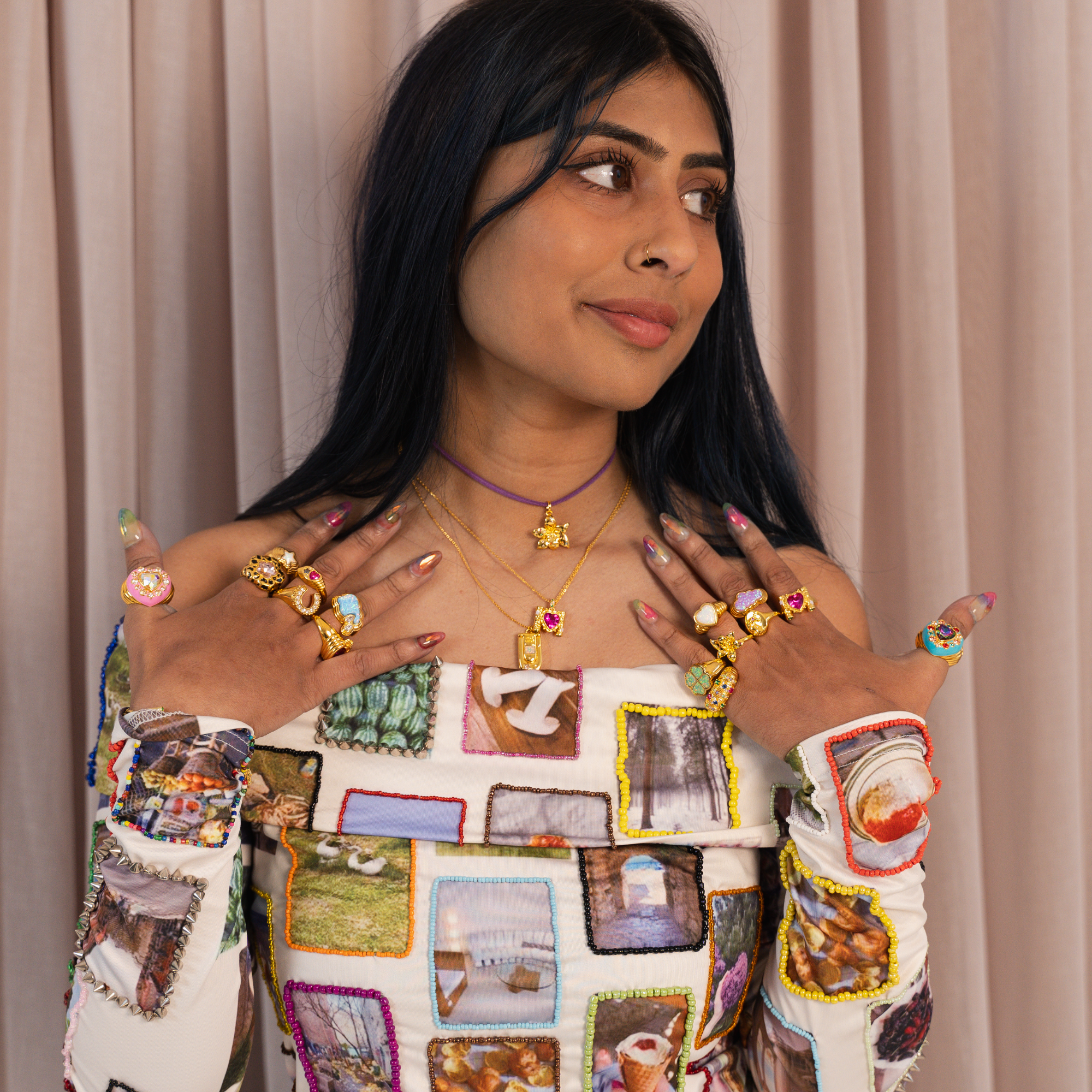 Sweet Talker Necklace Gold