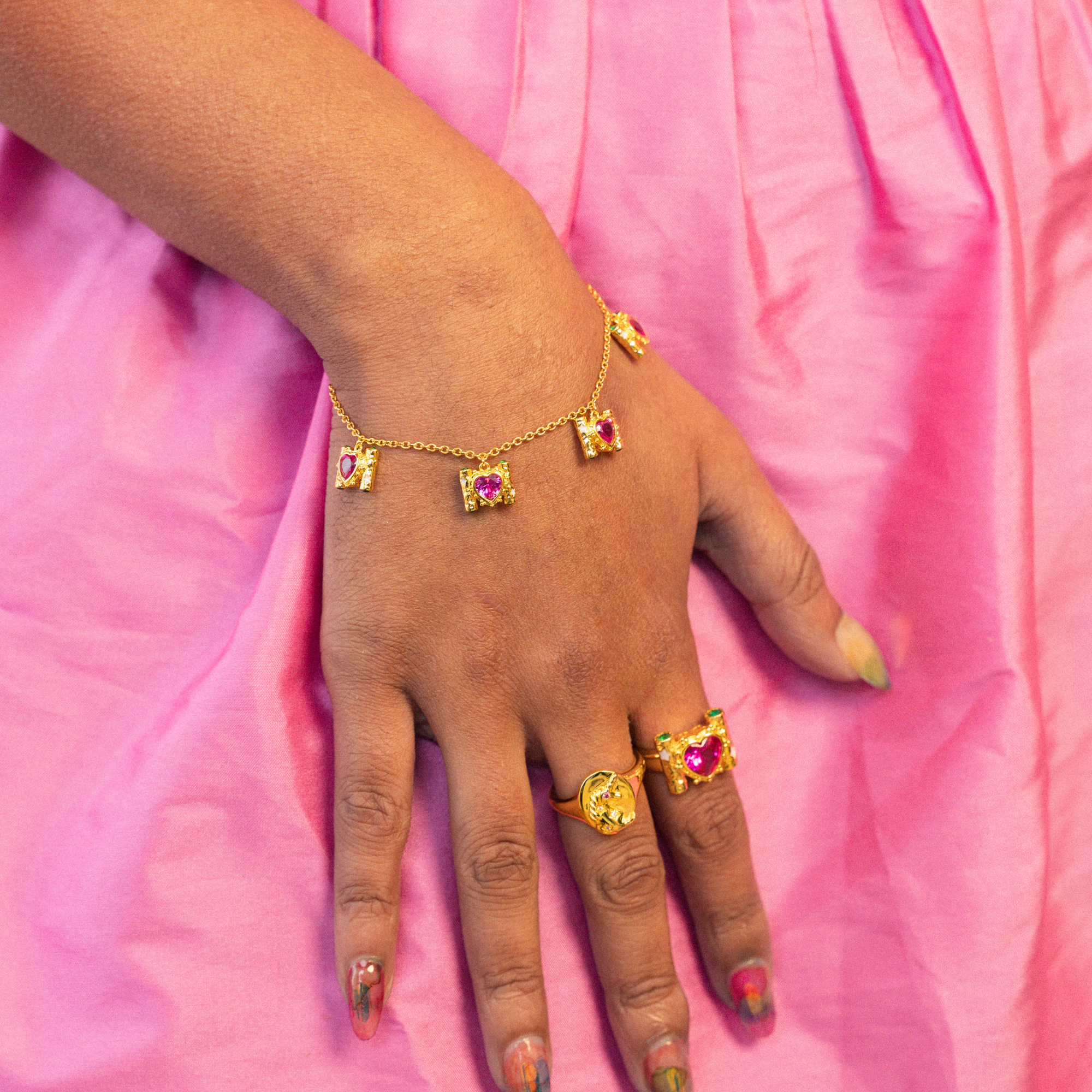 Funfair Unicorn Ring Gold