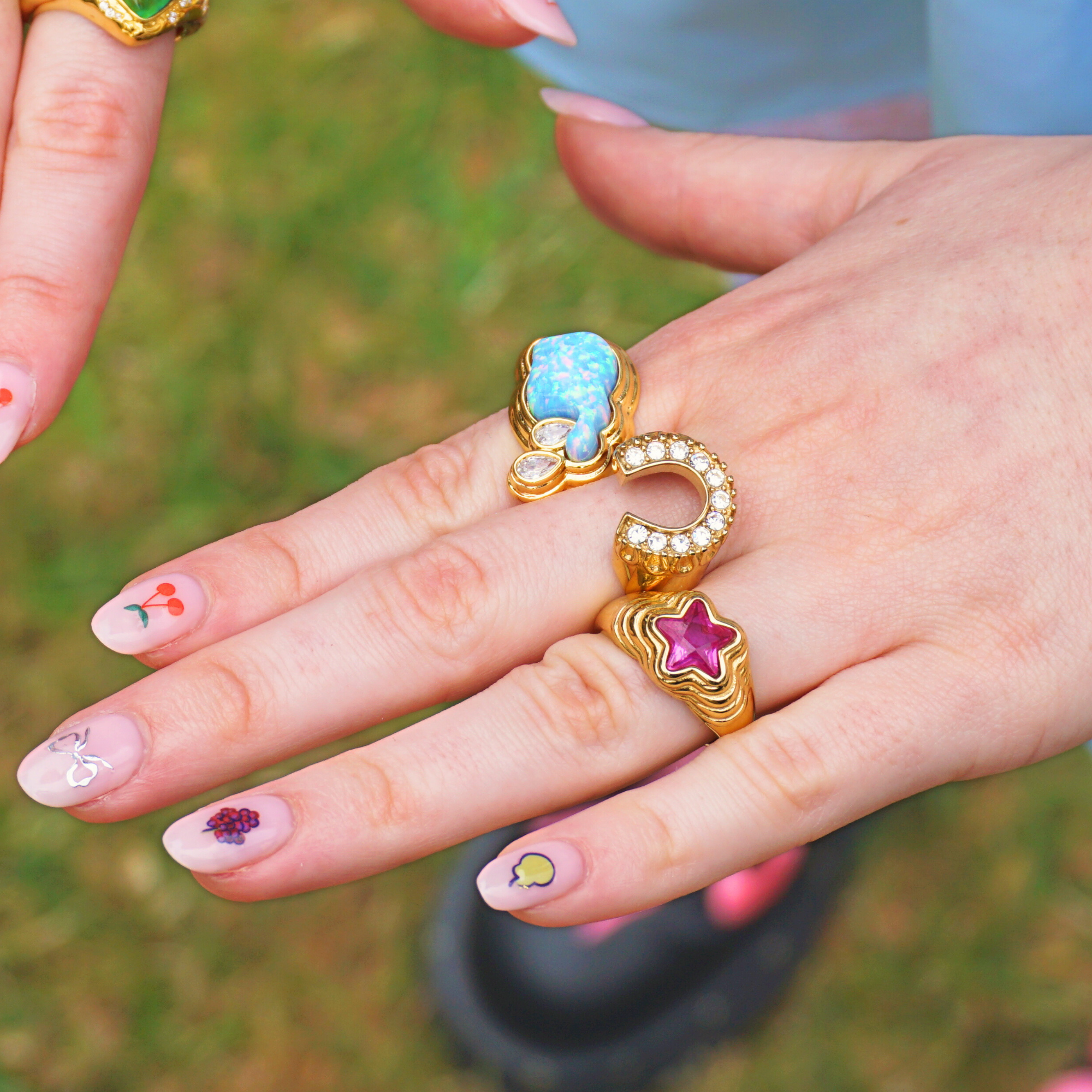 Cry Me a River Blue Opal Gold