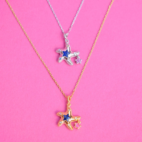 Rose Gold Shooting Star Necklace – GIVA Jewellery