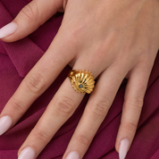 Ariel's Shell Ring Gold