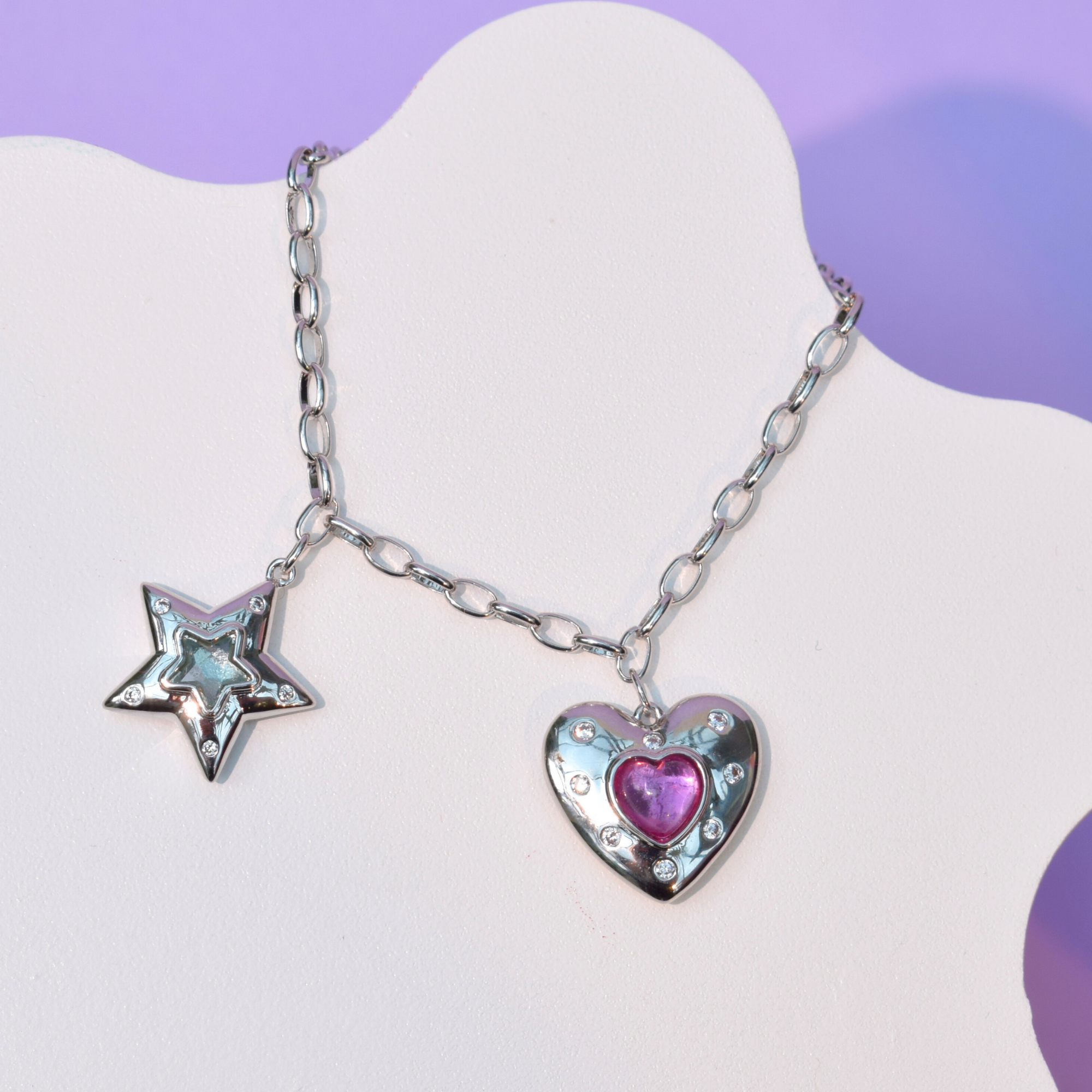 Cosmic Disco Bracelet Silver