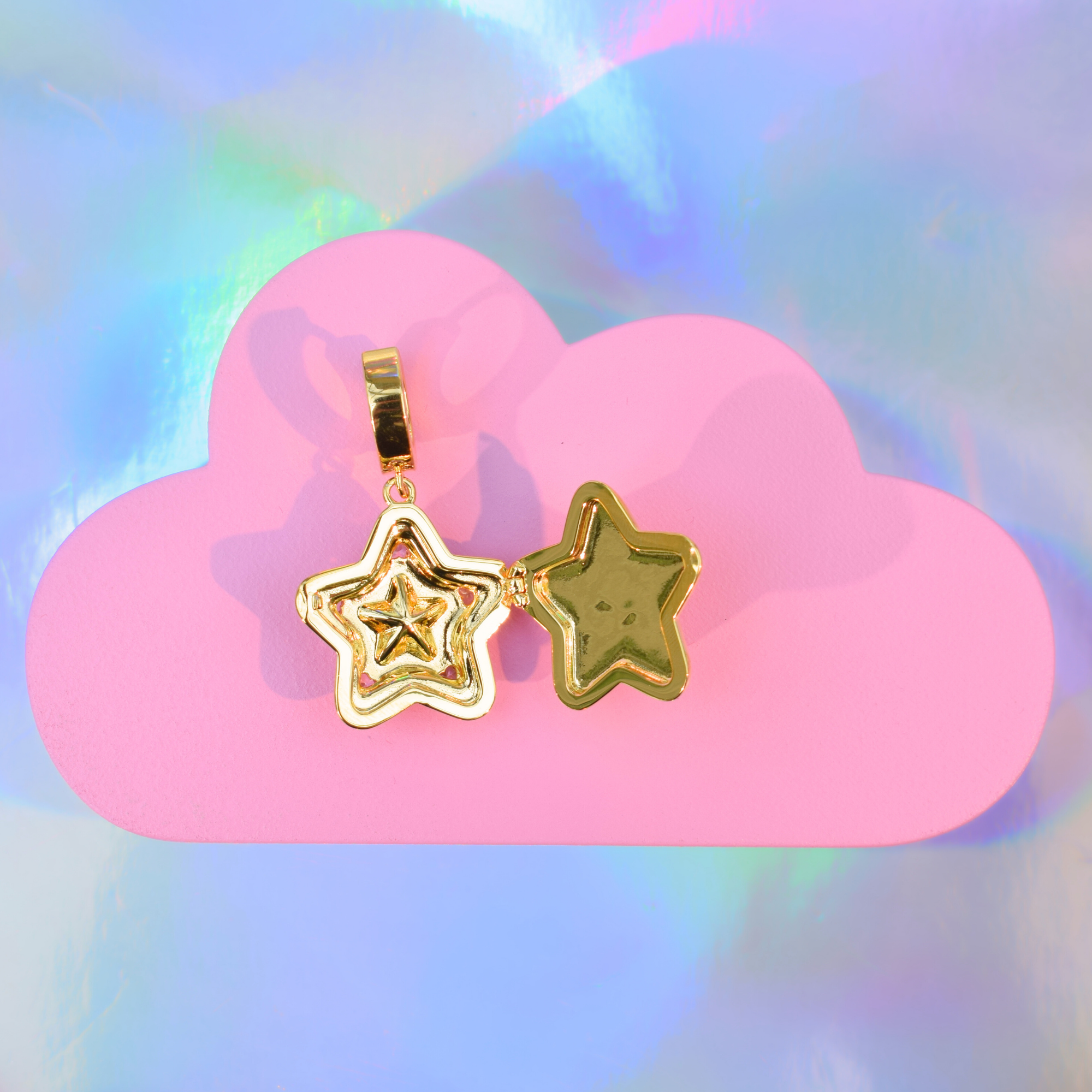 Lilac Starlight Locket
