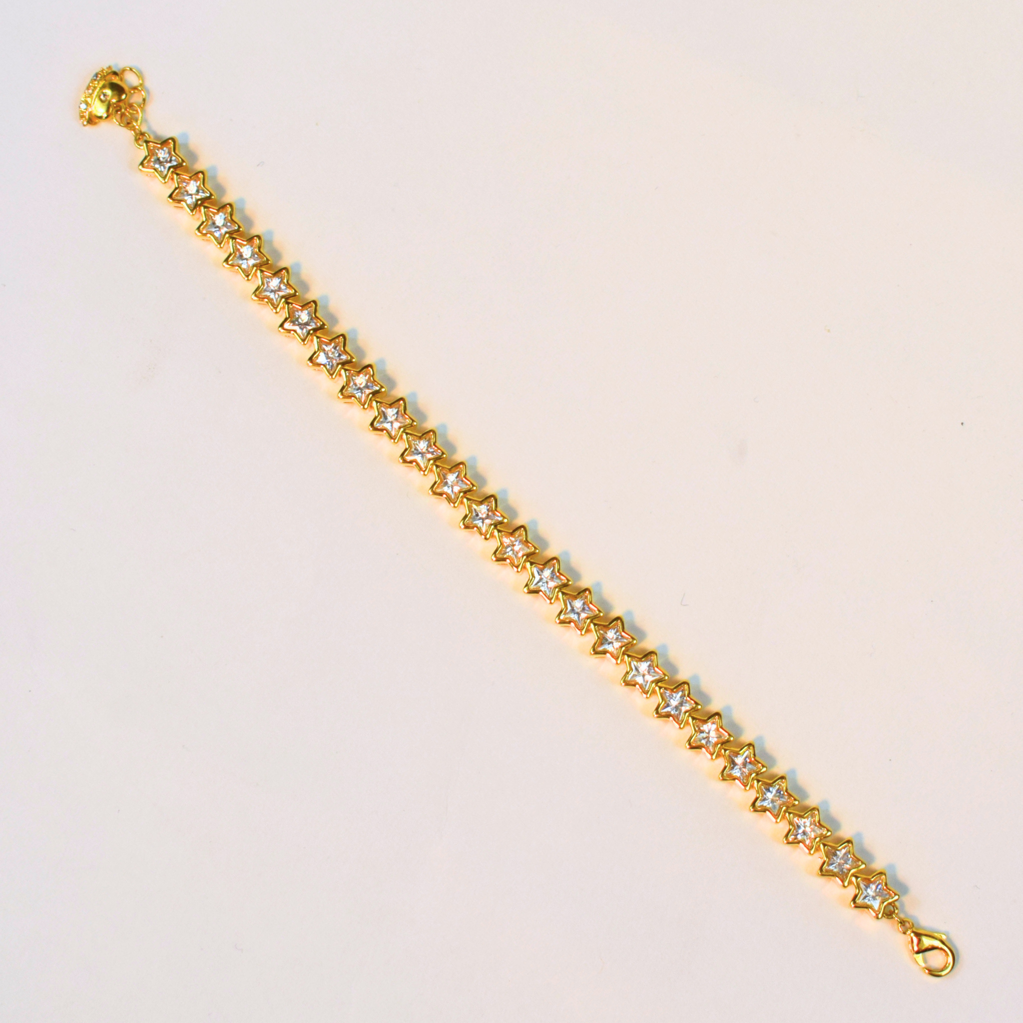 Milky Way Tennis Bracelet Gold