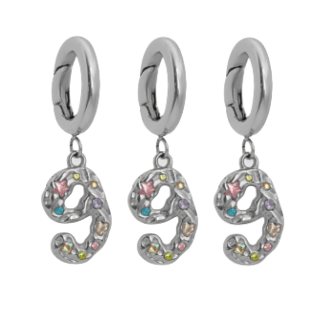 999 Necklace Set Silver