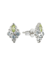 Alien Drip Earrings Silver and Exclusive Sticker Sheet